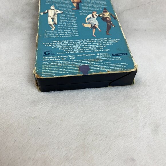 Wizard Of OZ (1939-1989) VHS Limited Edition, 50th Anniversary w/Booklet - Picture 5 of 6
